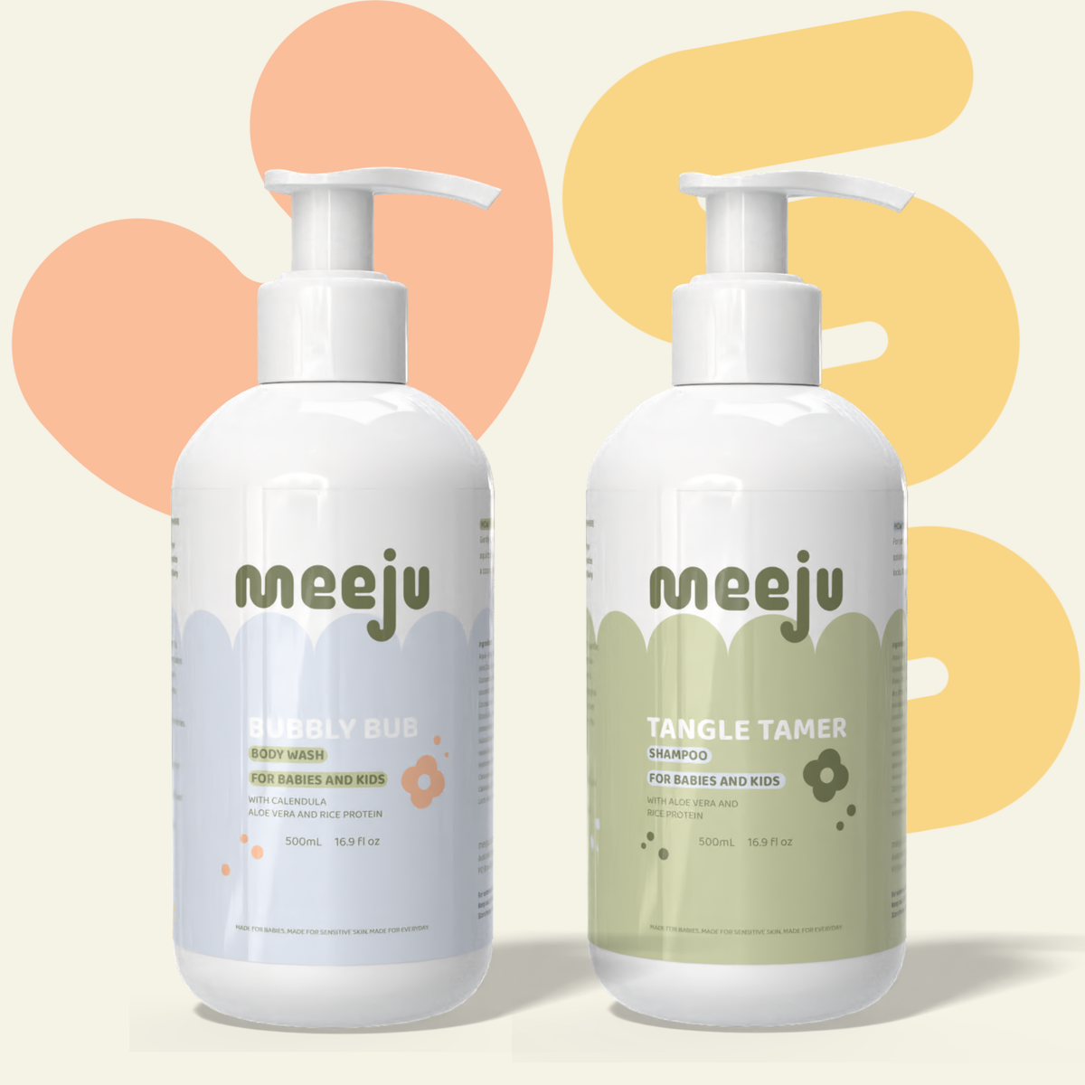 The Gentle Bath-Time Duo - 500ml